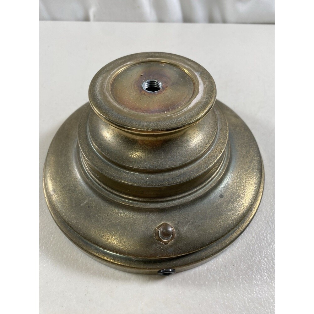 Vintage Brass Heavy Table Lamp Base #222